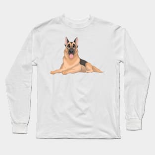 German Shepherd Dog Long Sleeve T-Shirt